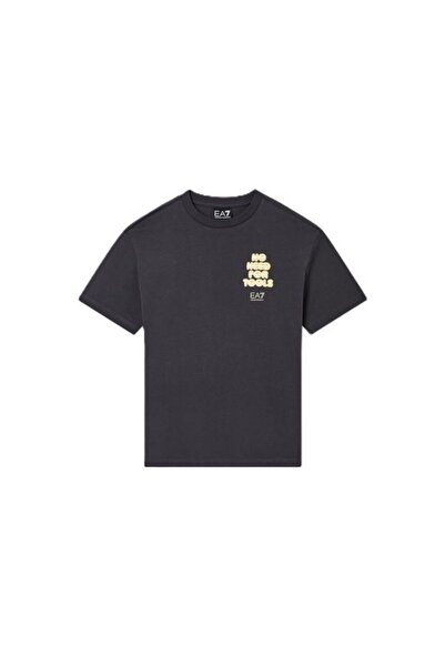 EA7 Tricou pentru băieți, seria grafică Train, 7B000291-AF13244-U8111, 152 CM...