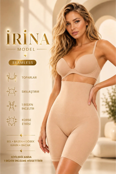 MİSTİRİK Corset sport cu manșetă cu efect de picior inferior Irina Culoarea p...