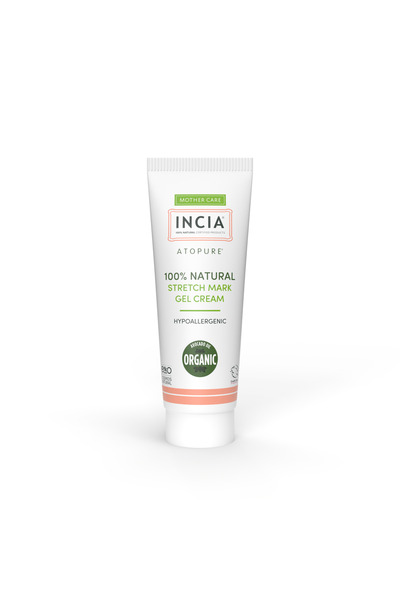 Incia ATOPURE ® %100 Doğal Karın Çatlak Kremi Çatlak Önleyici Organik Avokado...