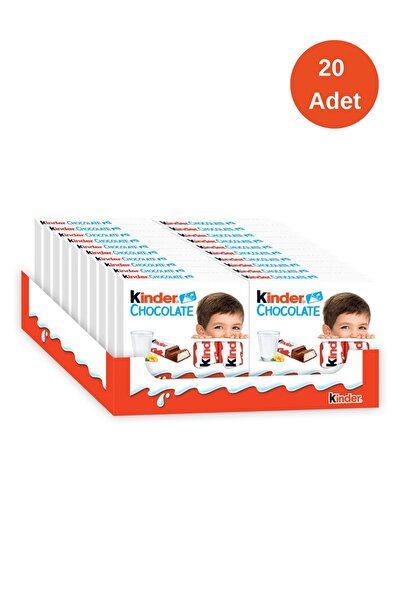 Kinder Çikolata 4'lü 50 Gr - 20 Adet