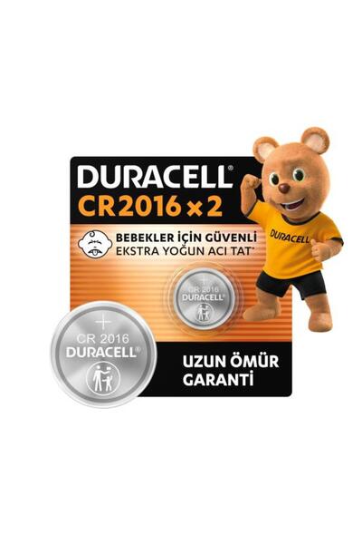 Duracell Düğme Pil 2016 3 Volt 2li