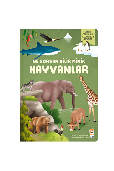 Sincap Kitap Benim İlk Hayvanlar Kitabım/Ne Sorsan Bilir Minik Serisi/Sincap-...