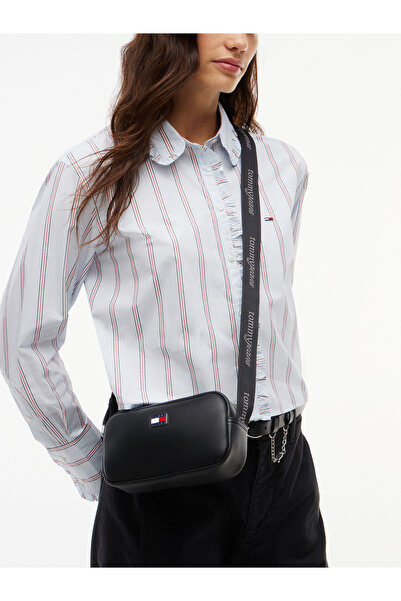 Tommy Hilfiger AW0AW19042 TJW ΚΑΘΗΜΕΡΙΝΟ ΑΝΥΨΩΜΕΝΟ CROSSOVER BDS Μαύρο