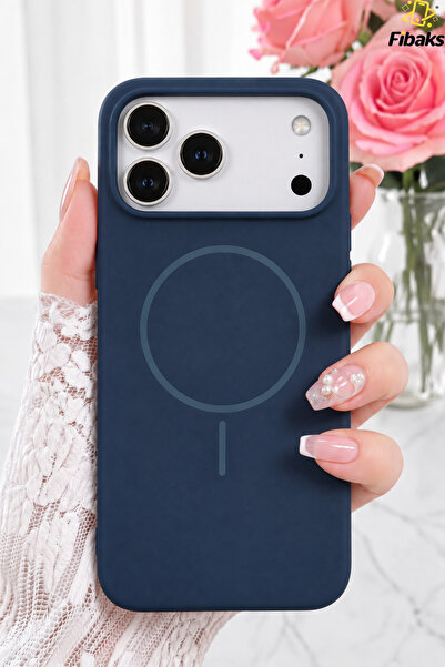 Fibaks Soft Mag iPhone 17 Pro Max Kılıf MagShield Soft MagSafe Uyumlu Lansman...