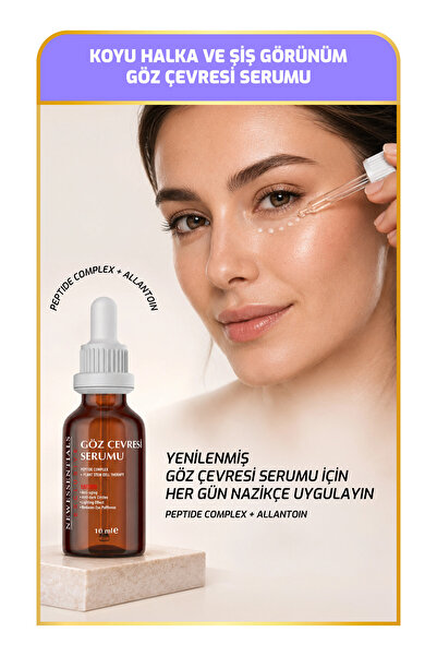 New Essentials Göz Çevresi Aydınlık Görünüm Destekleyici Bakım Serumu (Peptide Complex + Allantoin)