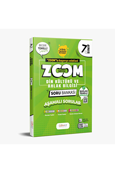 Günay Yayınları GÜNAY YAYINLARI 7. SINIF ZOOM DİN KÜLTÜRÜ VE AHLAK BİLGİSİ SO...