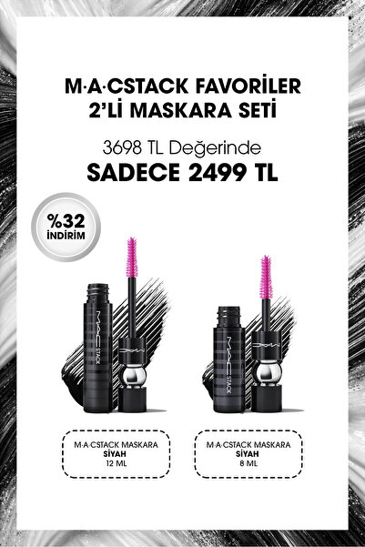 M.A.C Macstack Favoriler 2'li Maskara Seti