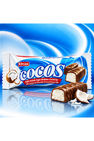 Elvan Cocos 10 Gr. 48 Adet (1 Kutu)