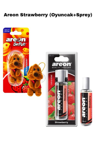 Areon Strawberry (Oyuncak+Sprey)