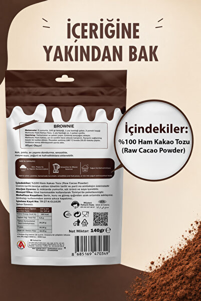 Mahbuba Ham Kakao Tozu 140gr