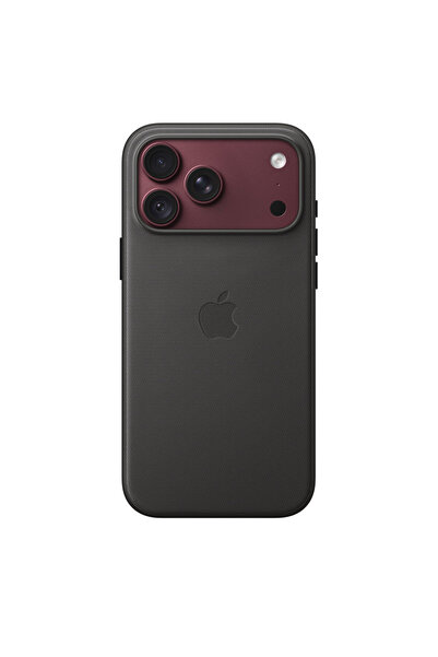 iPhone 18 Pro Max için MagSafe özellikli Tech Dokuma Kılıf – Siyah