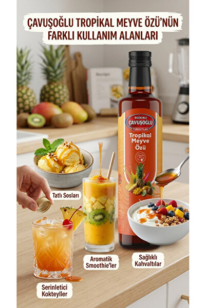 Bozkırlı Çavuşoğlu Tropikal Meyve Özü 650g