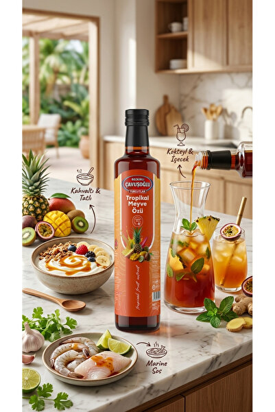 Bozkırlı Çavuşoğlu Tropikal Meyve Özü 650g