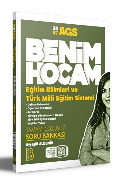 Benim Hocam Yayınları 2027 Eğitim Bilimleri ve Türk Milli Eğitim Sistemi Tama...