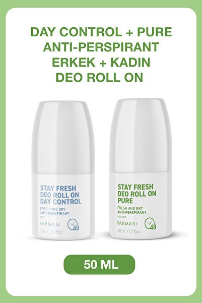 Farmasi Anti-Perspirant Deo Roll On Erkek Day Control & Anti-Perspirant Deo R...