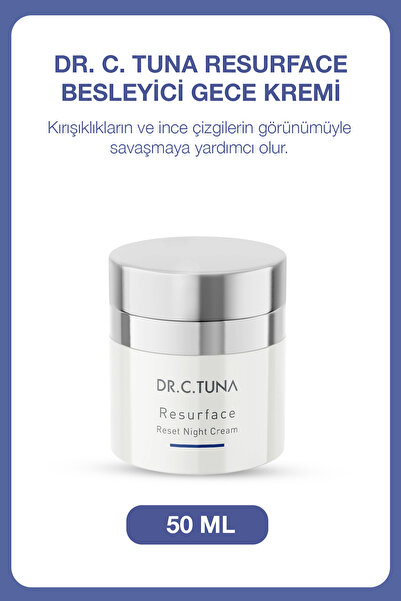 Farmasi Dr. C. Tuna Resurface Besleyici Gece Kremi 50 Ml