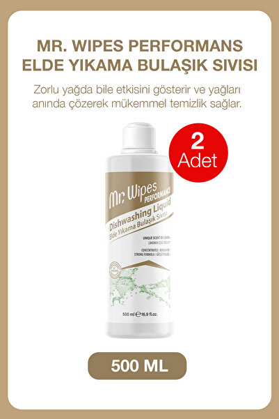 Farmasi Mr. Wipes Performance Elde Yıkama Bulaşık Sıvısı 500 ml ( 2 ADET)