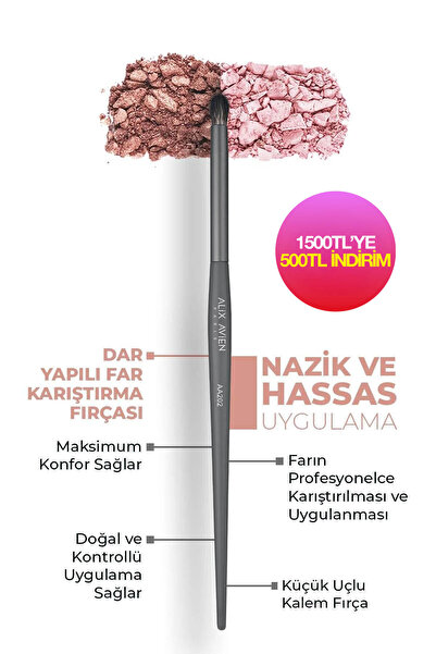 Alix Avien Dar Yapılı Far Karıştırma Fırçası - Pencil Brush AA202