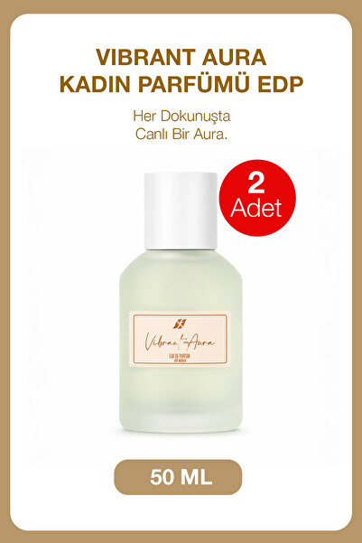 Farmasi Vibrant Aura Kadın Parfüm Edp 50 Ml 2'li