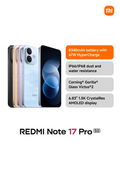 Xiaomi REDMI Note 17 Pro 5G 8GB+256GB Mor (Xiaomi Türkiye Garantili)