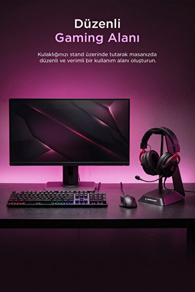 Rampage Rm-h19 Holder Kulaklık Için Stand Kulaklık Standı
