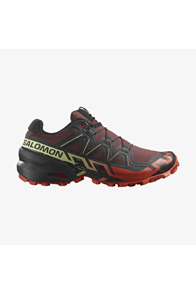Salomon Speedcross 6 L41739700 Outdoor Erkek Spor Ayakkabı SİYAH-KIRMIZI
