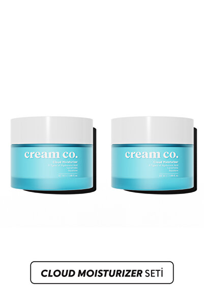 Cream Co. İkili Cloud Moisturizer Bariyer Güçlendirici Su Bazlı Nemlendirici ...