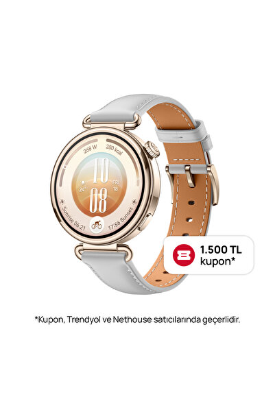 Huawei Watch GT 7 41 mm Akıllı Saat - Gri, 14 Güne Varan Pil Ömrü, iOS ve And...