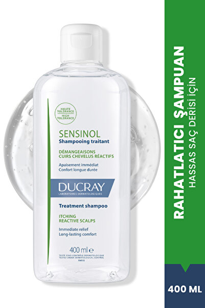Ducray Sensinol Hassaslaşmış Saç Derisi Şampuanı 400 ml X Anaphase Saç Dökülm...