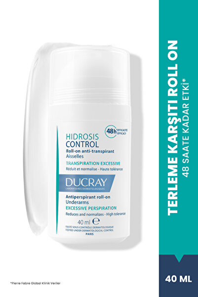 Ducray Hidrosis Terleme ve Ter Kokusu Karşıtı Roll-on 40 ml