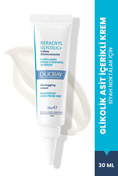 Ducray Keracnyl Glycolic+ Glikolik Asit İçeren Parlama ve Siyah Nokta Karşıtı...