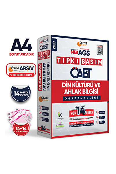 Karakutu Yayınları 2027 MEB-AGS ÖABT Din Kültürü ve Ahlak Bilgisi Öğretmenliğ...