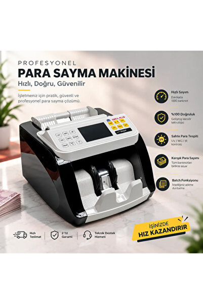OMKAPLUS KARIŞIK PARA SAYMA MAKİNESİ