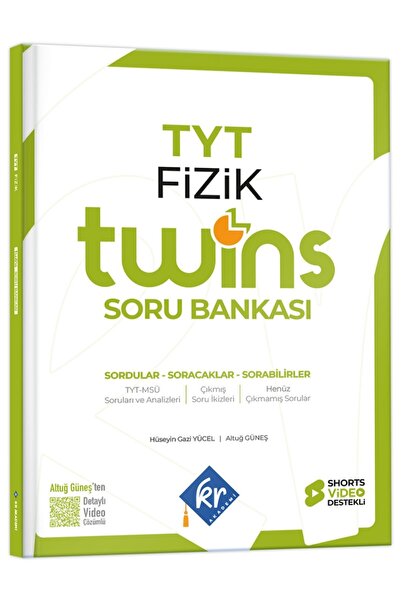 KR Akademi Yayınları 2027 TYT Twins Fizik Soru Bankası