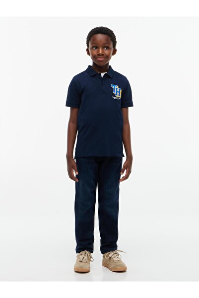 Tommy Hilfiger KB0KB10672A BRAND LOVE POLO C1G Σκούρο Μπλε