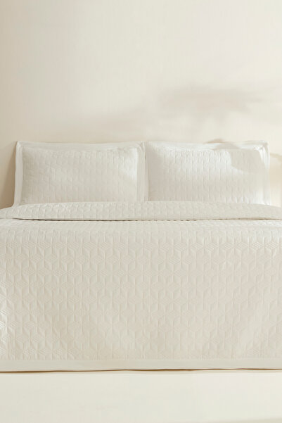 Karaca Home Liora Double Bedspread White
