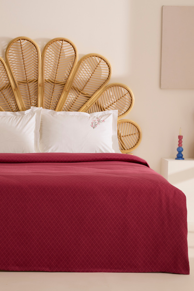 Karaca Home Morivelle Kişilik Pike Takımı Fuşya