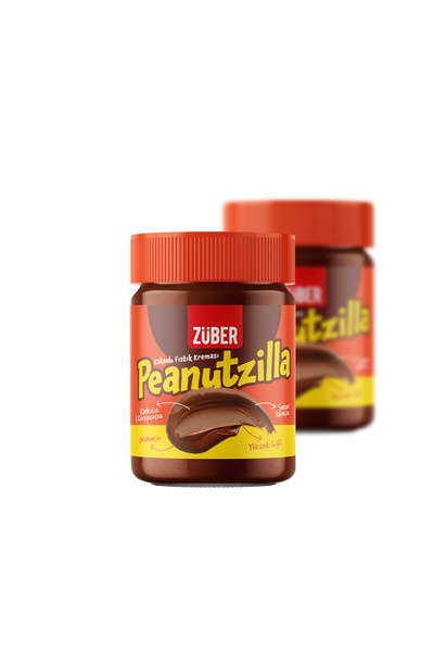Züber Peanutzilla Kakaolu Yer Fıstığı Kreması 315g x 2 Adet