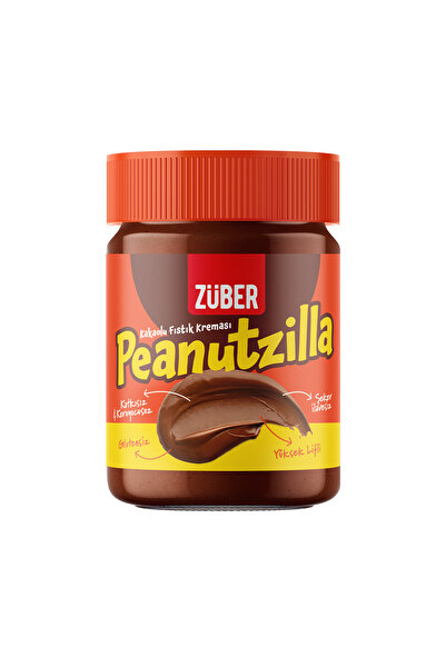 Züber Peanutzilla Kakaolu Yer Fıstığı Kreması 315g
