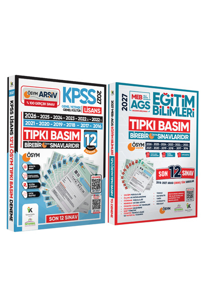 Karakutu Yayınları 2027 KPSS Lisans ve MEB-AGS Eğitim Bilimleri ÖSYM Çıkmış S...