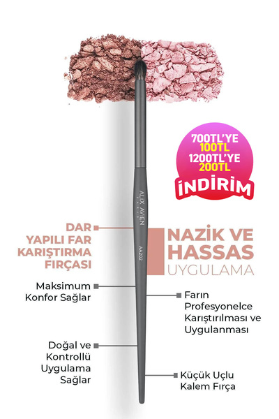 Alix Avien Dar Yapılı Far Karıştırma Fırçası - Pencil Brush AA202