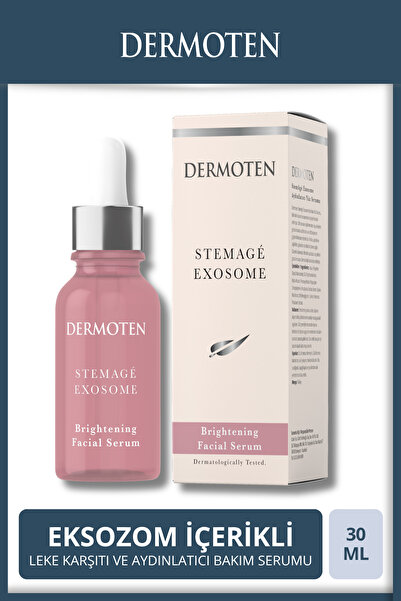 Dermoten StemAgé Exosome Kök Hücre / Eksozom Aydınlatıcı Yüz Serumu 30 ml