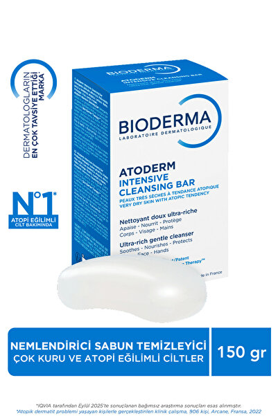 Bioderma Atoderm Intensive Cleansing Bar Kuru & Atopi Eğilimli Ciltler Nemlen...