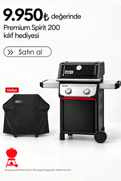 WEBER Spirit® 2025 Gazlı Barbekü&mangal E-210