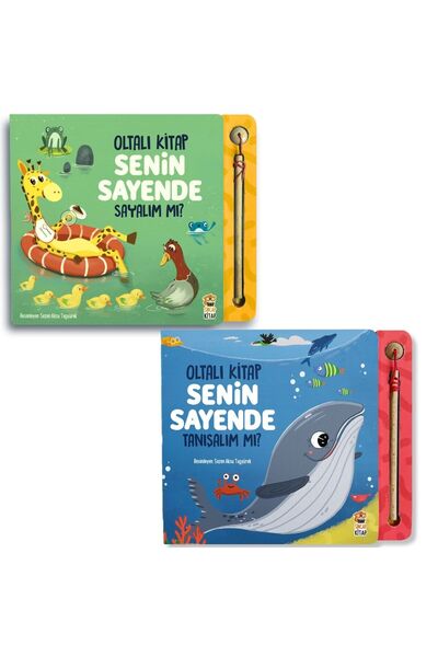 Sincap Kitap Senin Sayende Tanışalım mı & Sayalım mı Oltalı Kitap 2'li Set 2-...