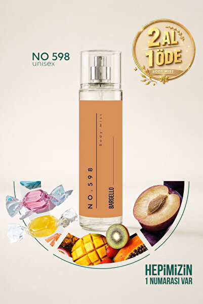 Bargello NO.598 UNISEX BODY MIST 210 ml