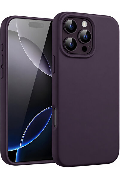 Fibaks iPhone 14 Pro Kılıf Renkli Içi Kadife Silinebilir Logosuz Lansman Kapa...
