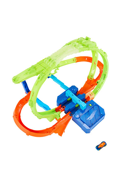HOT WHEELS ® Akrobasi Pistleri™ Hiperküre Turbo Çarpışma Pisti JMG48