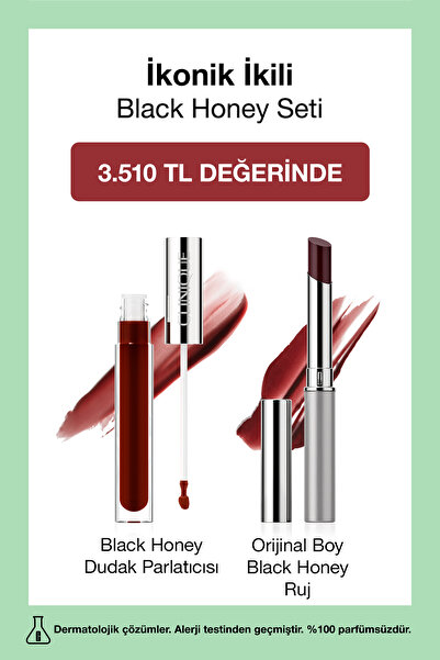 Clinique İkonik İkili Black Honey Seti