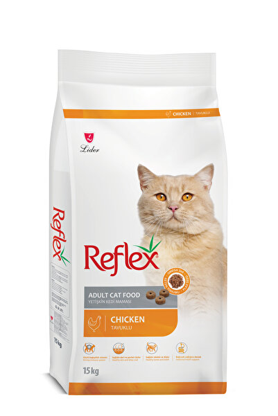 Reflex Adult Cat Food with Chicken and Rice 15 kg